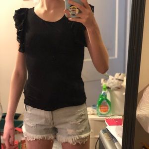 Frilly Sleeved Blouse